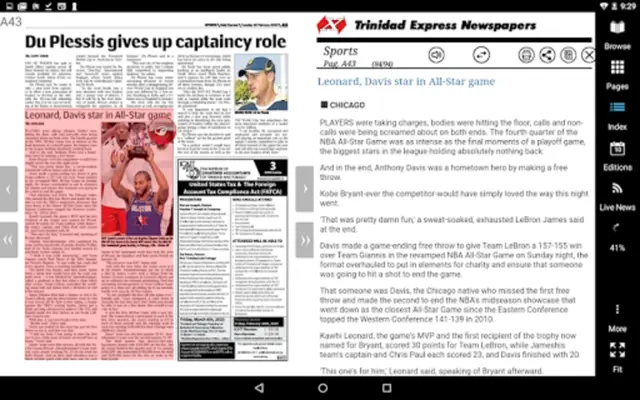 Trinidad Express android App screenshot 0