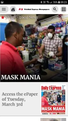 Trinidad Express android App screenshot 11